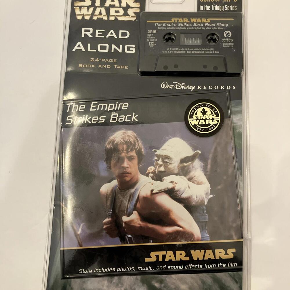 Star Wars Empire Strike Back Read Along Cassettes NEW - Picture 2 of 3